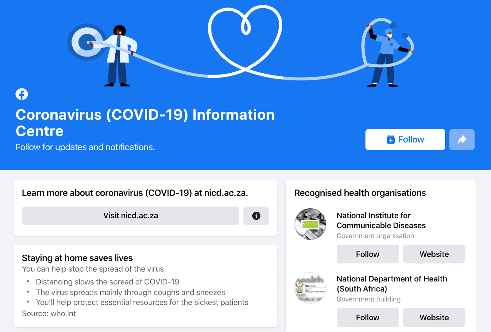 Facebook launches Coronavirus Information Centre in 17 African countries