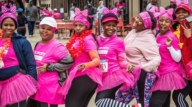 Ladies, Let's Go...Totalsports Women's Race Joburg Time